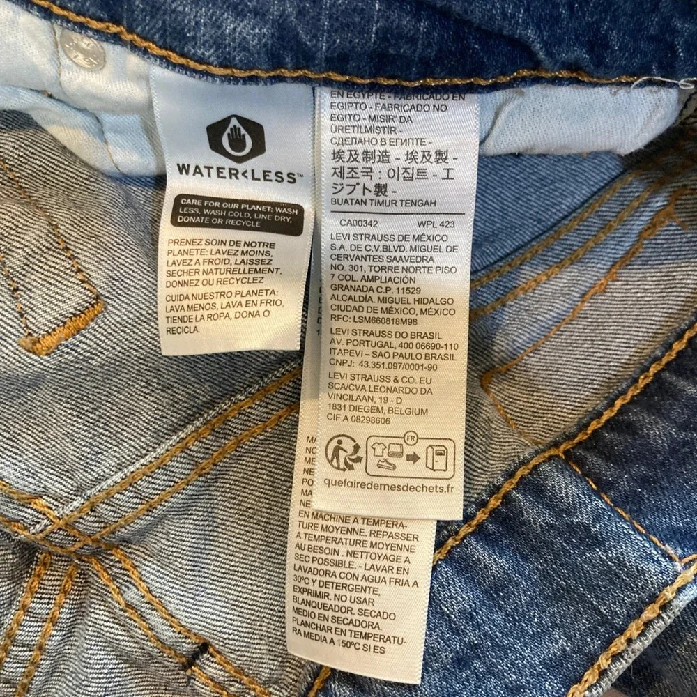 Levis 559 Relaxed Straight Jeans Mens‎ 30x30 (Fit 30x29) Blue Medium Wash Y2K
